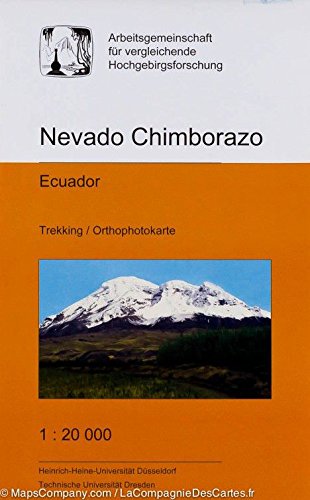 9783867801416: Nevado Chimborazo Trekking Map