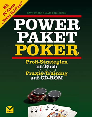 9783868031041: Powerpaket Poker (inkl. CD-ROM) - Dave Woods