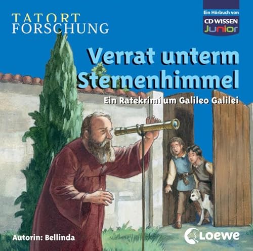 Beispielbild fr CD WISSEN Junior - TATORT FORSCHUNG - Verrat unterm Sternenhimmel. Ein Ratekrimi um Galileo Galilei, 2 CDs zum Verkauf von medimops