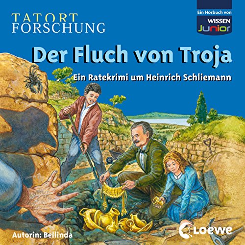 9783868041316: CD WISSEN Junior - TATORT FORSCHUNG - Der Fluch von Troja. Ein Ratekrimi um Heinrich Schliemann, 2 CDs