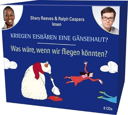 Stock image for CD WISSEN Junior - Kriegen Eisbren eine Gnsehaut? / Was wre, wenn wir fliegen knnten? Sammelbox, 6 CDs for sale by medimops