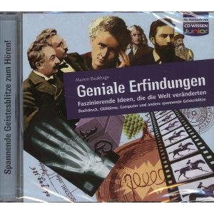 Beispielbild fr CD WISSEN Junior - Geniale Erfindungen - Faszinierende Ideen, die die Welt vernderten - Buchdruck, Glhbirne, Computer und andere spannende Geistesblitze zum Verkauf von medimops