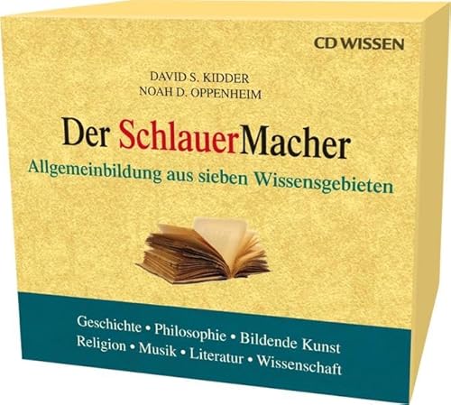 CD WISSEN - Der SchlauerMacher-Box. Allgemeinbildung aus sieben Wissensgebieten, 7 CDs - David S. Kidder, Noah D. Oppenheim