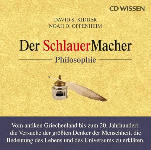 Beispielbild fr CD WISSEN - Der SchlauerMacher - Philosophie, 1 CD zum Verkauf von medimops
