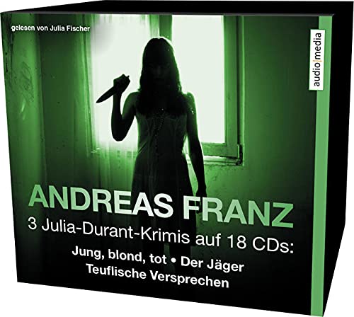 9783868043358: 3 Julia-Durant-Krimis auf 18 CDs: Jung, blond, tot / Teuflische Versprechen / Der Jger