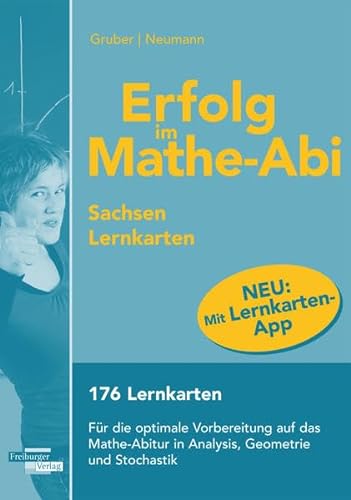 9783868143751: Erfolg im Mathe-Abi Lernkarten mit App Sachsen