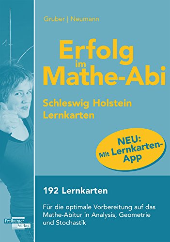 Stock image for Erfolg im Mathe-Abi Lernkarten Schleswig-Holstein -Language: german for sale by GreatBookPrices