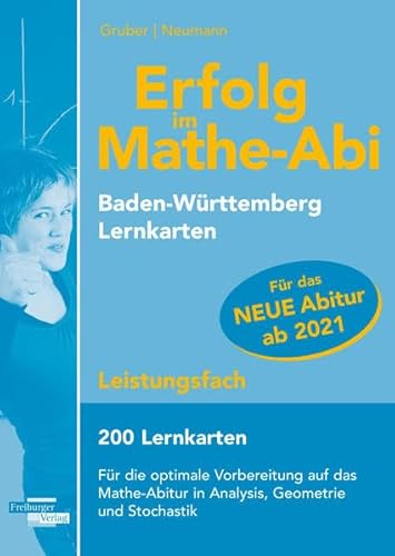 Beispielbild fr Erfolg im Mathe-Abi 200 Lernkarten Leistungsfach Allgemeinbildendes Gymnasium Baden-Wrttemberg ab 2021 zum Verkauf von medimops