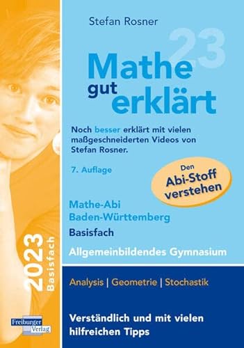 Beispielbild fr Mathe gut erklrt 2023 Basisfach Baden-Wrttemberg Gymnasium zum Verkauf von medimops