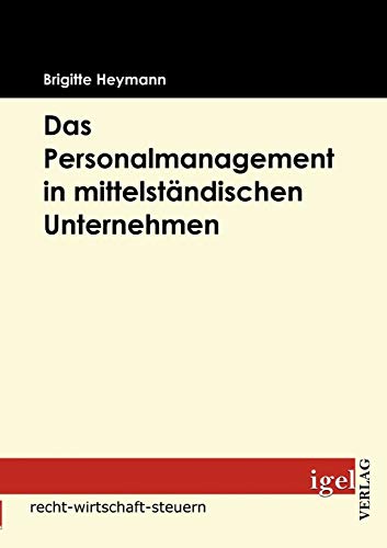 9783868151480: Das Personalmanagement in mittelstndischer Unternehmen