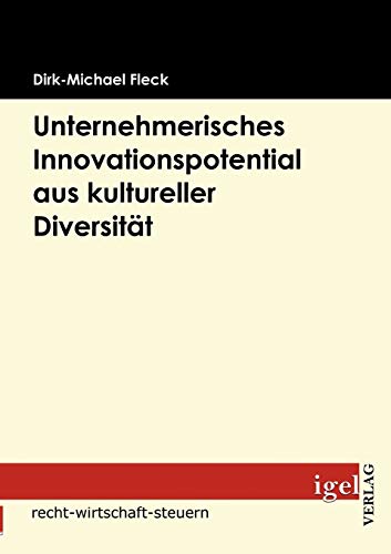 Stock image for Unternehmerisches Innovationspotential aus kultureller Diversitt for sale by medimops