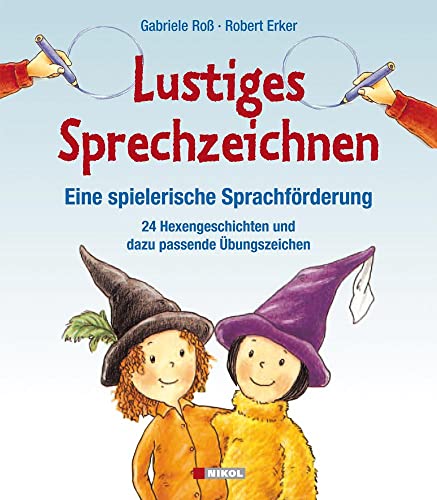 Beispielbild fr Lustiges Sprechzeichnen - Eine spielerische Sprachfrderung: 24 Hexengeschichten und dazu passende bungszeichen zum Verkauf von medimops