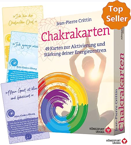 9783868261981: Chakrakarten: 49 Karten zur Aktivierung und Strkung deiner Energiezentren (Chakren Buch und Chakra Karten)