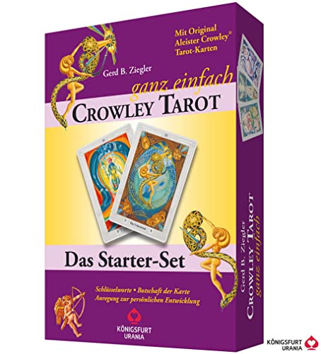 9783868265354: Crowley - ganz einfach. Das Starter-Set mit Buch und 78 Crowley Tarot-Karten (Tarot fr Anfnger, Deutsch)