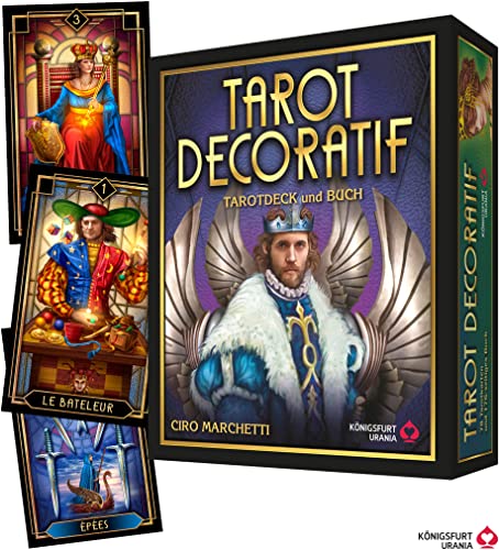 Beispielbild fr Tarot Dcoratif: 78 Karten mit Buch zum Verkauf von medimops