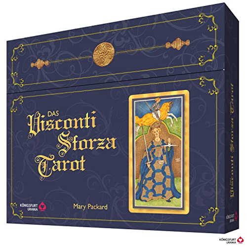 Das Visconti Sforza Tarot, m. 1 Buch, m. 78 Beilage: 78 Tarotkarten mit Buch in hochwertiger Box mit Magnetverschluss - Packard, Mary