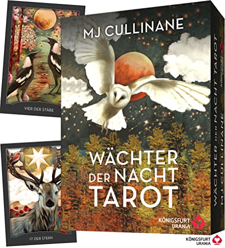 Beispielbild fr Wchter der Nacht Tarot: 78 Tarokarten (Krafttiere Tarot, Fledermaus, Elster, Biene.) zum Verkauf von medimops