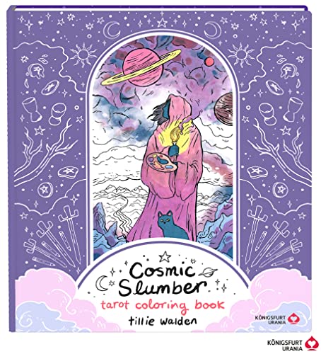 Beispielbild fr Cosmic Slumber Tarot Coloring Book zum Verkauf von Blackwell's