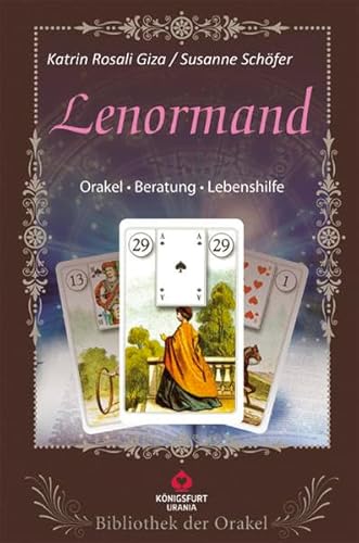 Stock image for Lenormand: Bibliothek der Orakel. Set mit Buch und Karten. Orakel - Beratung - Lebenshilfe: Bibliothek der Orakel. Orakel - Beratung - Lebenshilfe for sale by medimops