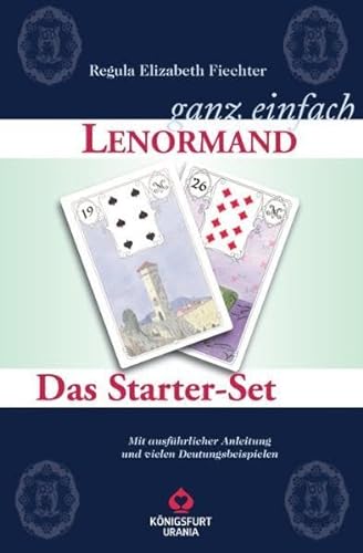 Beispielbild fr Lenormand - ganz einfach. Das Starter-Set mit Buch und Lenormandkarten zum Verkauf von medimops