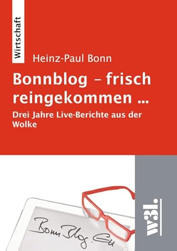 Stock image for Bonnblogs - frisch reingekommen. for sale by medimops
