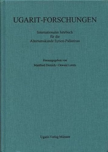 9783868350531: Ugarit-forschungen Jahrbuch: Jahrbuch Fur Die Altertumskunde Syrien-palastinas (Ugarit-forschungen. Jahrbuch, 42) (English, French and German Edition)