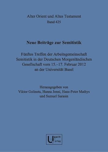 Stock image for Neue Beitr?ge zur Semitistik for sale by ISD LLC
