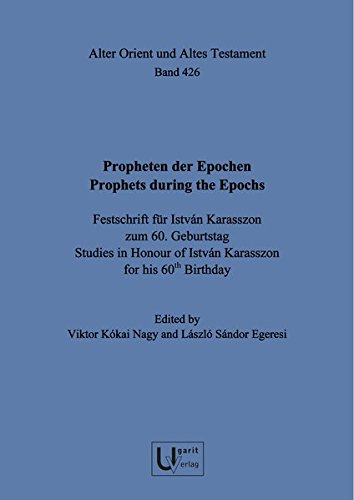 Beispielbild fr Propheten der Epochen / Prophets during the Epochs zum Verkauf von ISD LLC