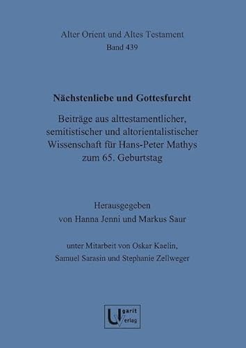 Imagen de archivo de Nachstenliebe und Gottesfurcht a la venta por ISD LLC