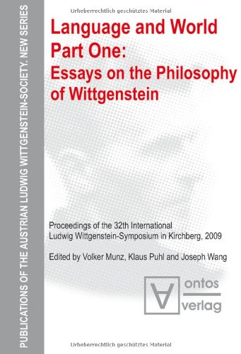 9783868380798: Essays on the Philosophy of Wittgenstein (Pt. 1) (Language & World)