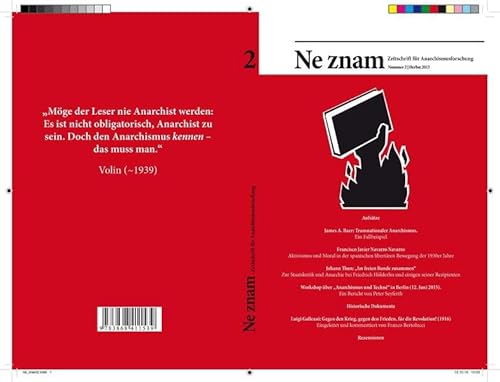 Ne znam - Zeitschrift für Anarchismusforschung Nummer 2 - Kellermann Philippe (Hrsg.)