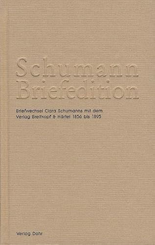 9783868460476: Schumann Briefedition - Book.