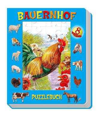 9783868480764: Puzzlebuch - Bauernhof
