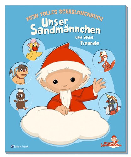 Beispielbild fr Mein tolles Schablonenbuch Unser Sandmnnchen zum Verkauf von medimops