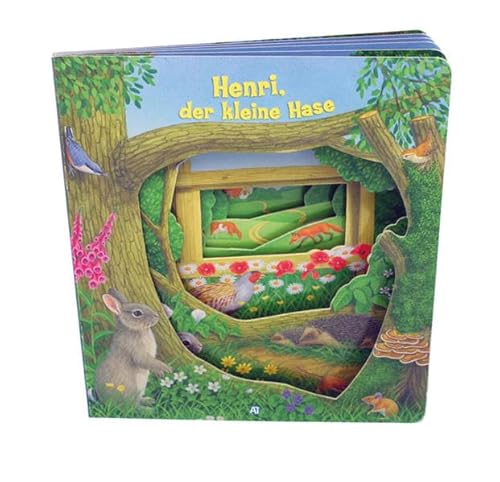 Beispielbild fr Pappenbuch Henri, der kleine Hase zum Verkauf von medimops