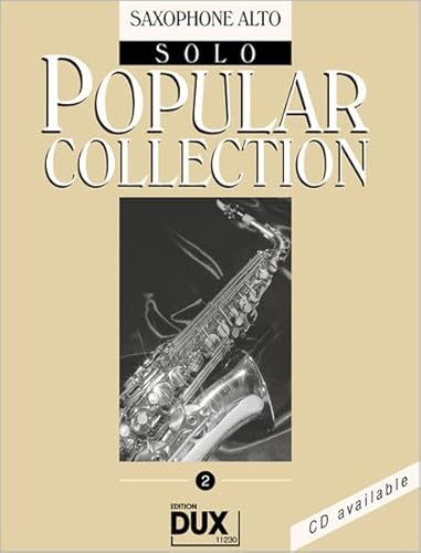 Beispielbild fr Popular Collection 2. Saxophone Alto Solo zum Verkauf von Blackwell's