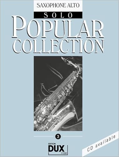 Stock image for Popular Collection 3. Saxophone Alto Solo for sale by Books Unplugged