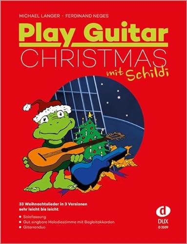 Imagen de archivo de Play Guitar Christmas mit Schildi a la venta por CONTINUO Noten-Buch-Versand