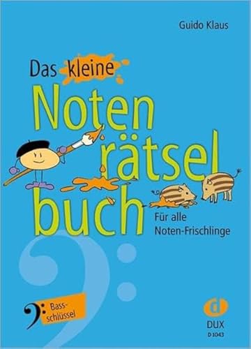 9783868492774: Das kleine Notenrtselbuch: Bassschlssel