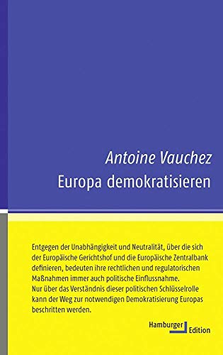 9783868542967: Vauchez, A: Europa demokratisieren