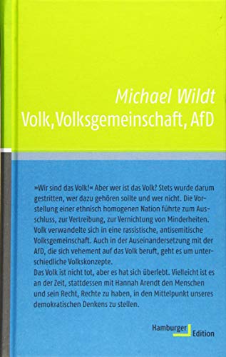 9783868543094: Volk, Volksgemeinschaft, AfD