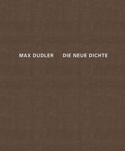 Stock image for Max Dudler - Die neue Dichte - Der neue Stadtteil Europaallee und die Pdagogische Hochschule Zrich for sale by medimops