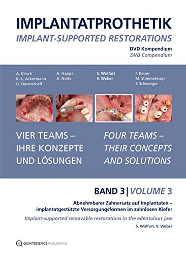 9783868671155: DVD-Kompendium Implantatprothetik Band 3