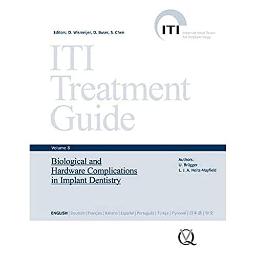 Stock image for ITI Treatment Guide, Volume 8: Biological and Hardware Complications in Implant Dentistry (Iti Treatment Guides) for sale by Shakespeare Book House