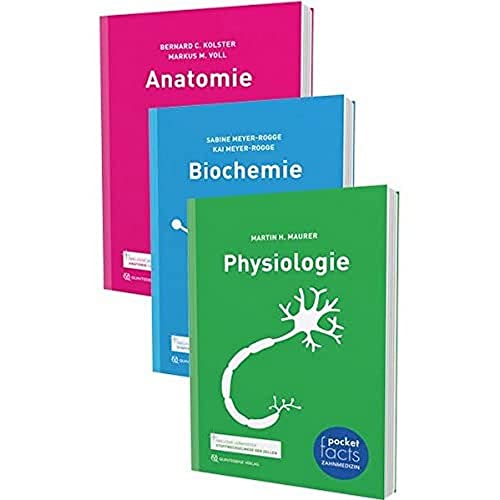 9783868672961: Pocket Facts im Paket: Anatomie - Biochemie - Physiologie