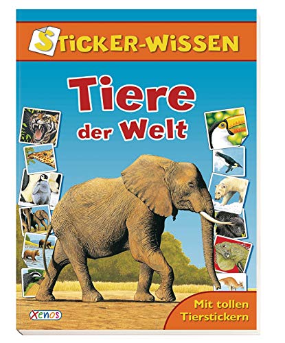 Imagen de archivo de Sticker-Wissen Tiere: Mit ber 180 Stickern a la venta por medimops