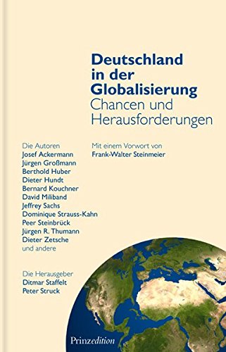 Beispielbild fr Deutschland in der Globalisierung - Chancen und Herausforderungen zum Verkauf von Wonder Book