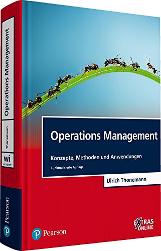 Beispielbild fr Operations Management: Konzepte, Methoden und Anwendungen (Pearson Studium - Economic BWL) zum Verkauf von medimops
