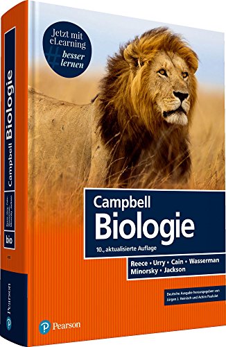 Beispielbild fr Campbell Biologie Der neue Campbell [Hardcover] Naturwissenschaften Zellbiologie Lexika Biologen Handbuch Lehrbuch Botanik Diversitt Evolution Lehrbuch Zoologie biology Genetik kologie Pflanzen Tiere Zelle Verhaltensbiologie Flora Fauna Habitate Neil A, Campbell; Jane B, Reece; Urry; Cain; Wasserman; Minorsky Jackson zum Verkauf von BUCHSERVICE / ANTIQUARIAT Lars Lutzer