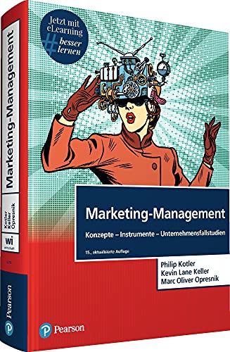 Beispielbild für Marketing-Management: Konzepte-Instrumente-Unternehmensfallstudien (Pearson Studium - Economic BWL) zum Verkauf von medimops